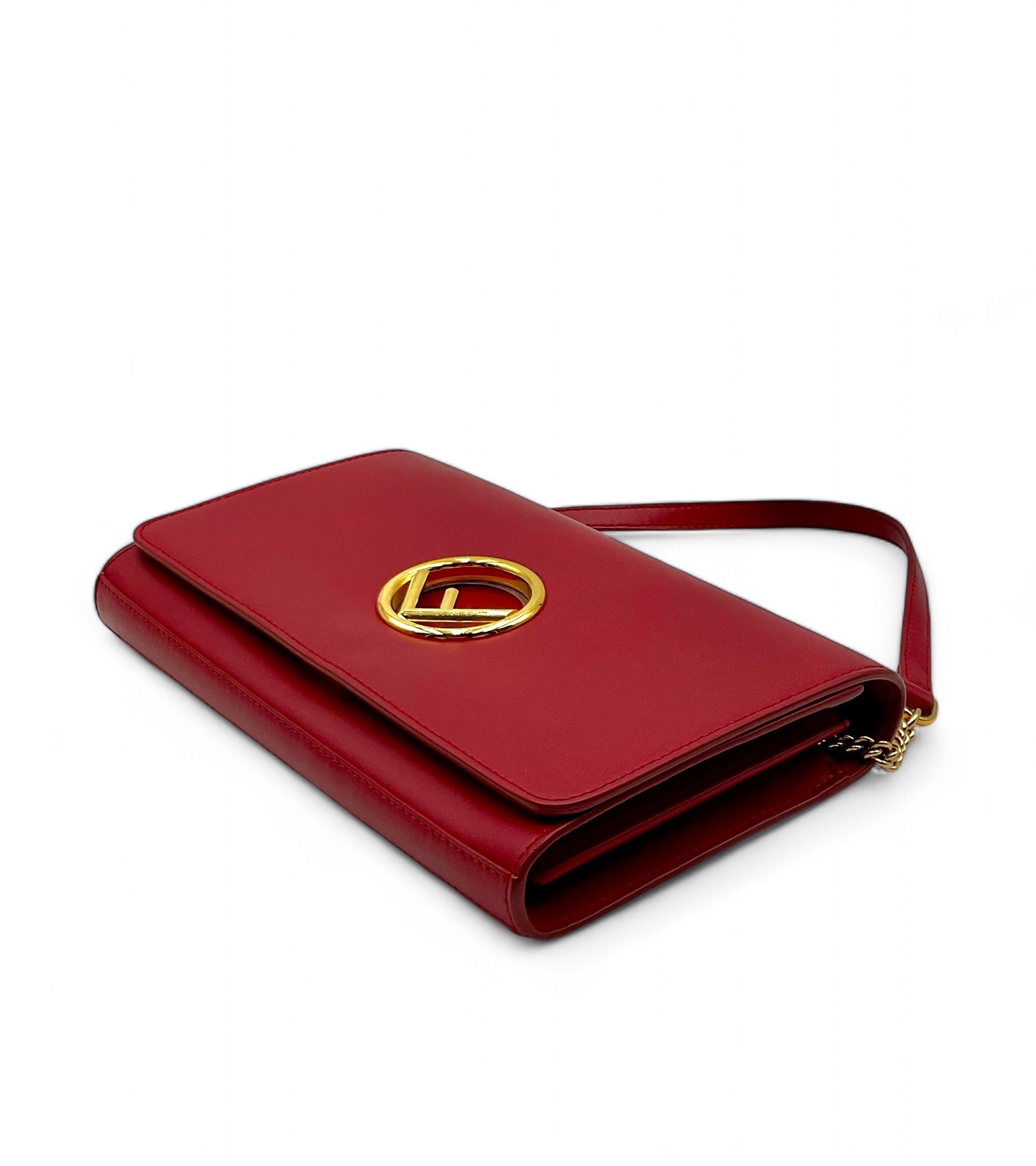 Fendi - Sac Pochette rouge