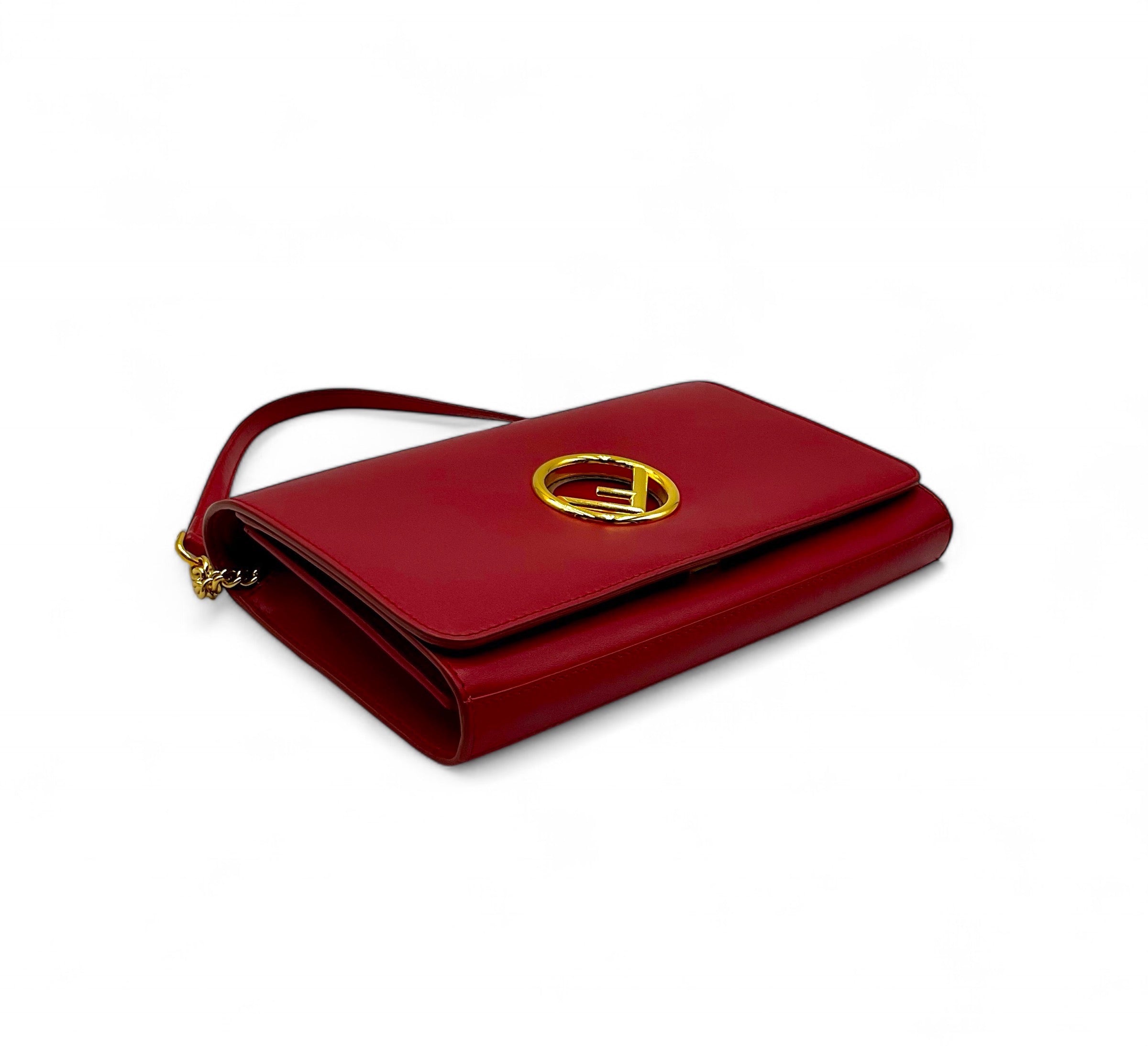 Fendi - Sac Pochette rouge