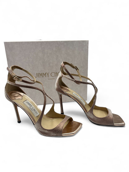 Jimmy Choo - Escarpin ecaille T37,5