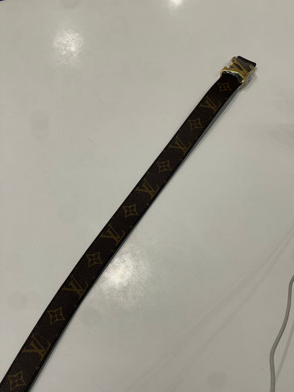 Louis Vuitton - Ceinture monogramme réversible T80