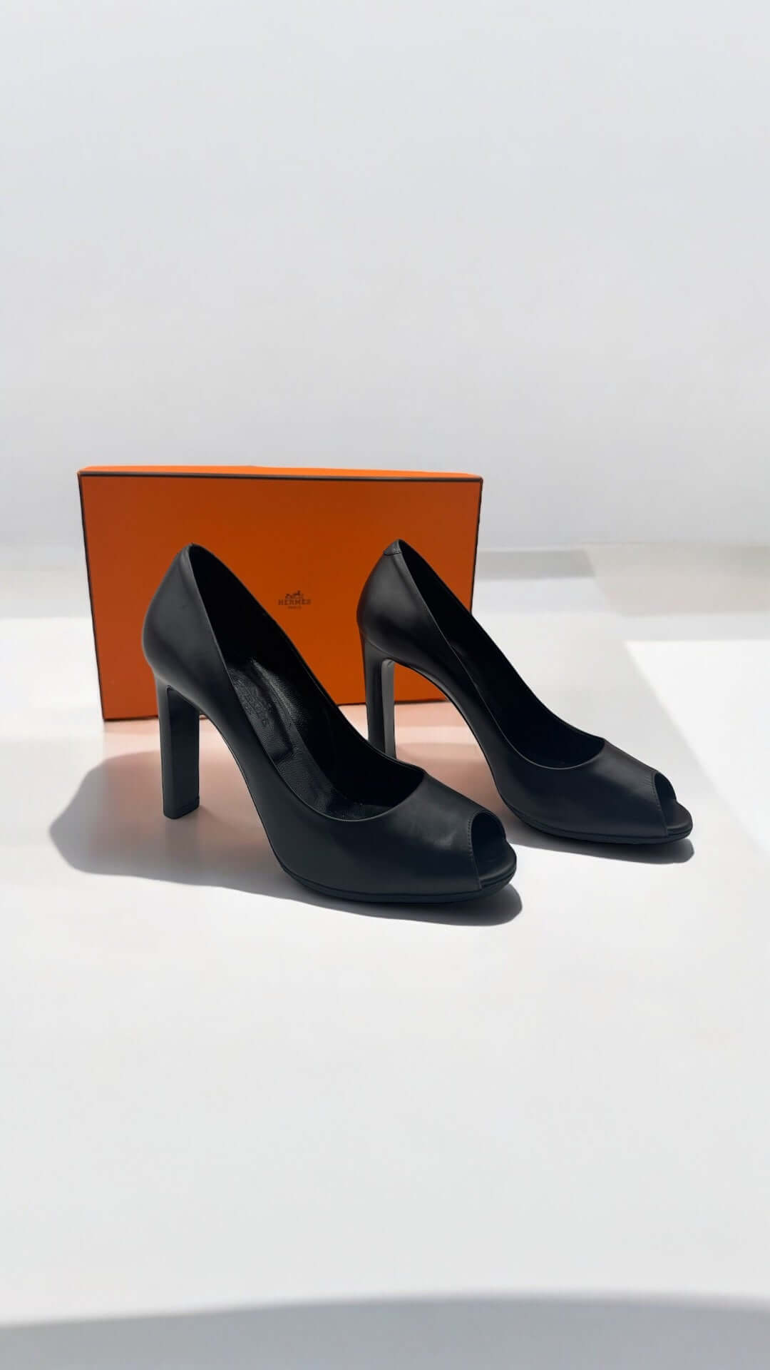 Hermès - Escarpins noir T36