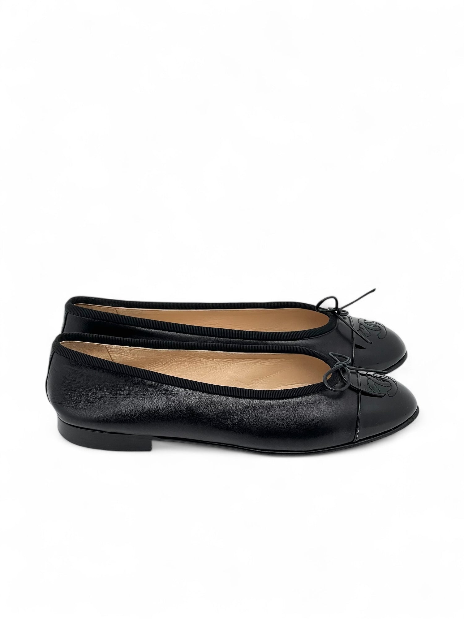 Chanel - Ballerines T37,5C