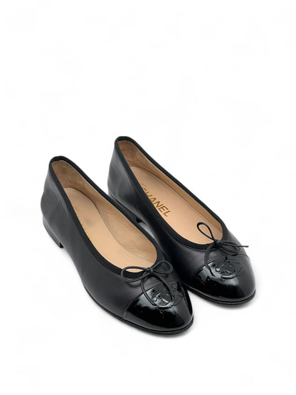 Chanel - Ballerines T37,5C