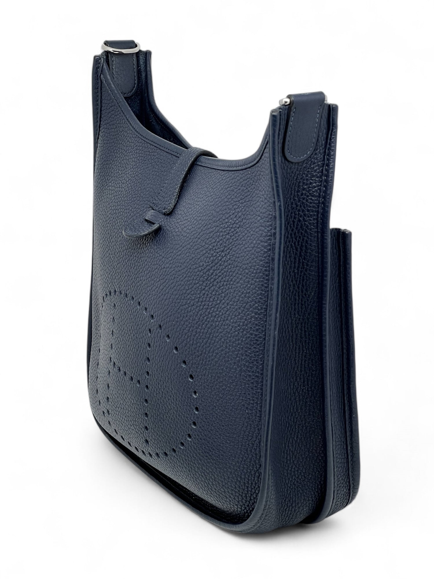 Hermès - Sac Evelyne III bleu nuit