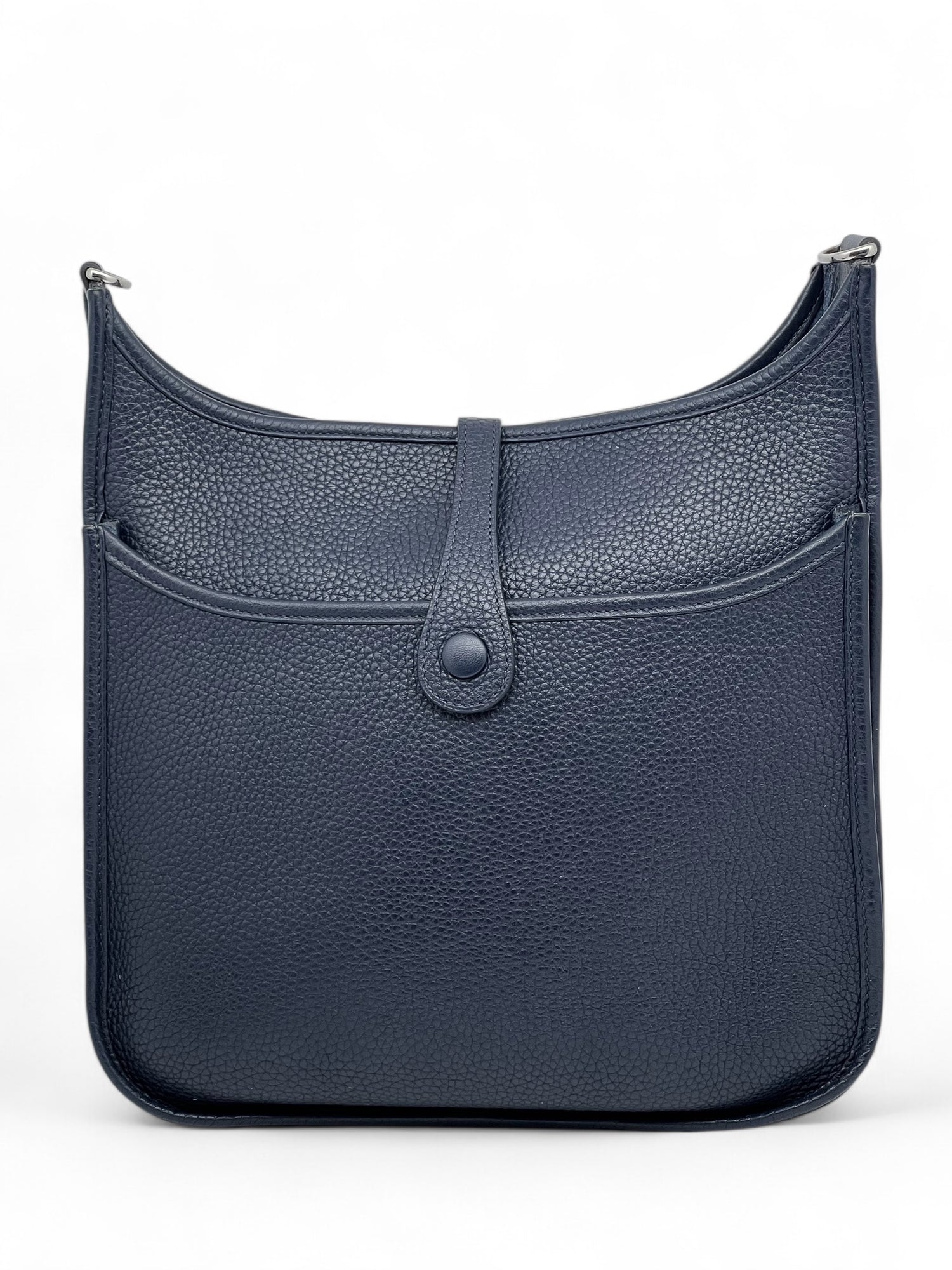 Hermès - Sac Evelyne III bleu nuit