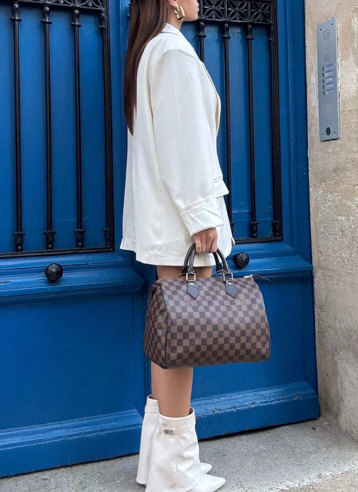 Louis Vuitton - Sac Speedy 30 damier