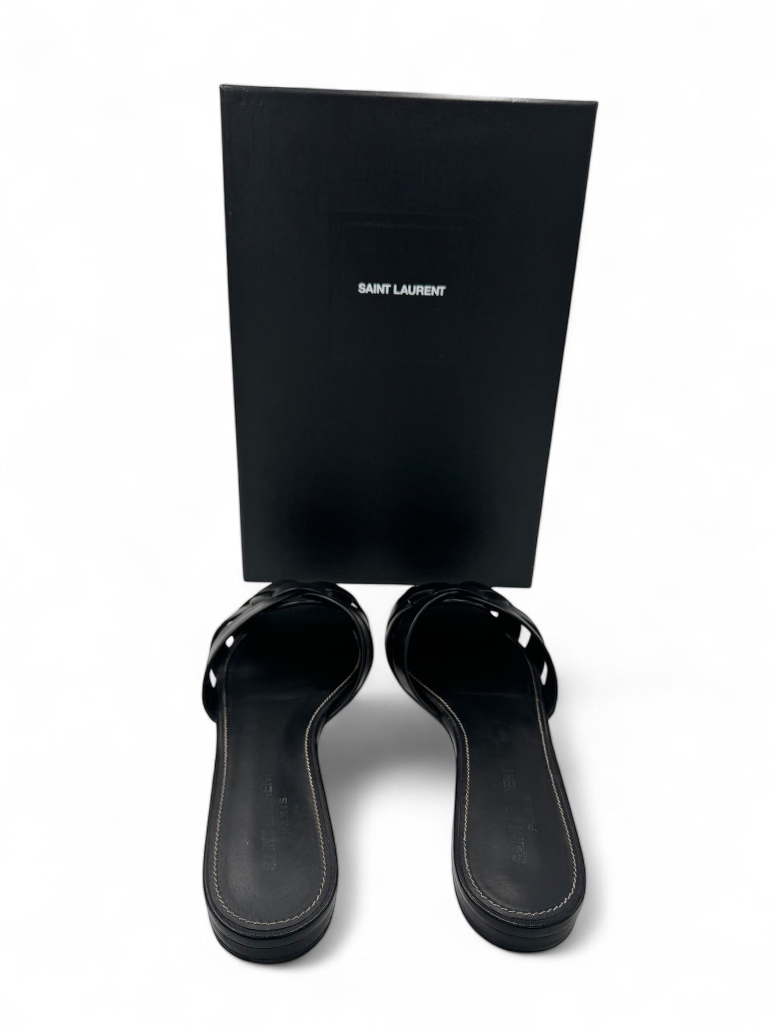 Saint Laurent - Mules noir T39