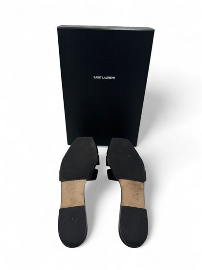 Saint Laurent - Mules noir T39