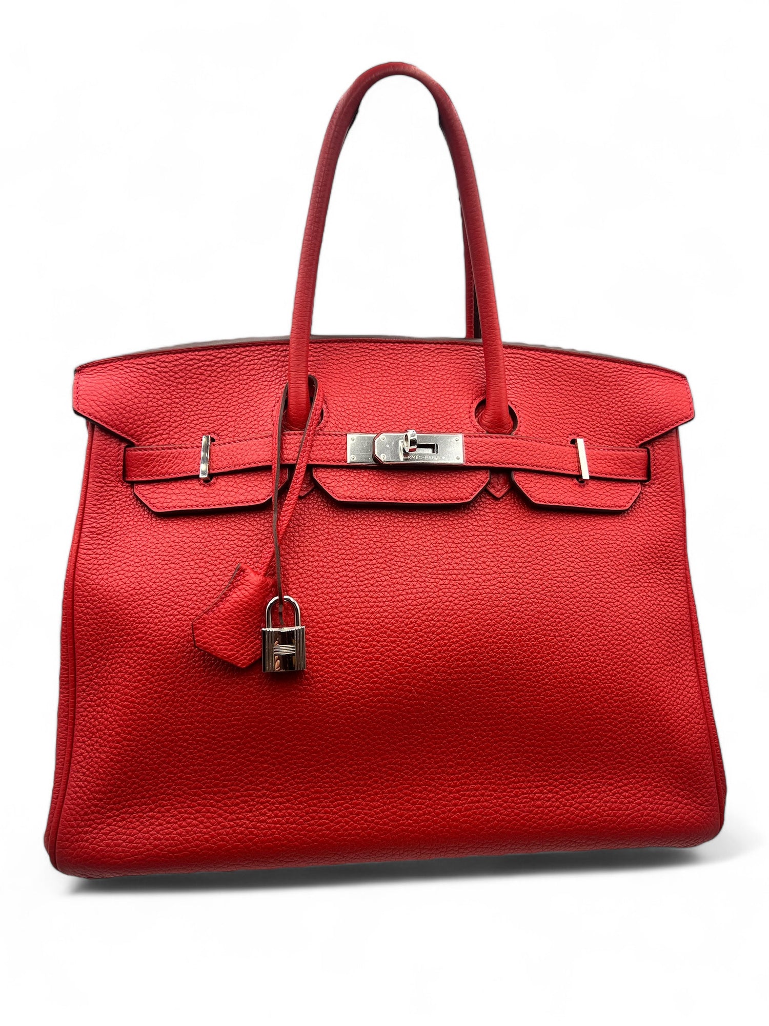 Hermès - Birkin 35 Taurillon rouge