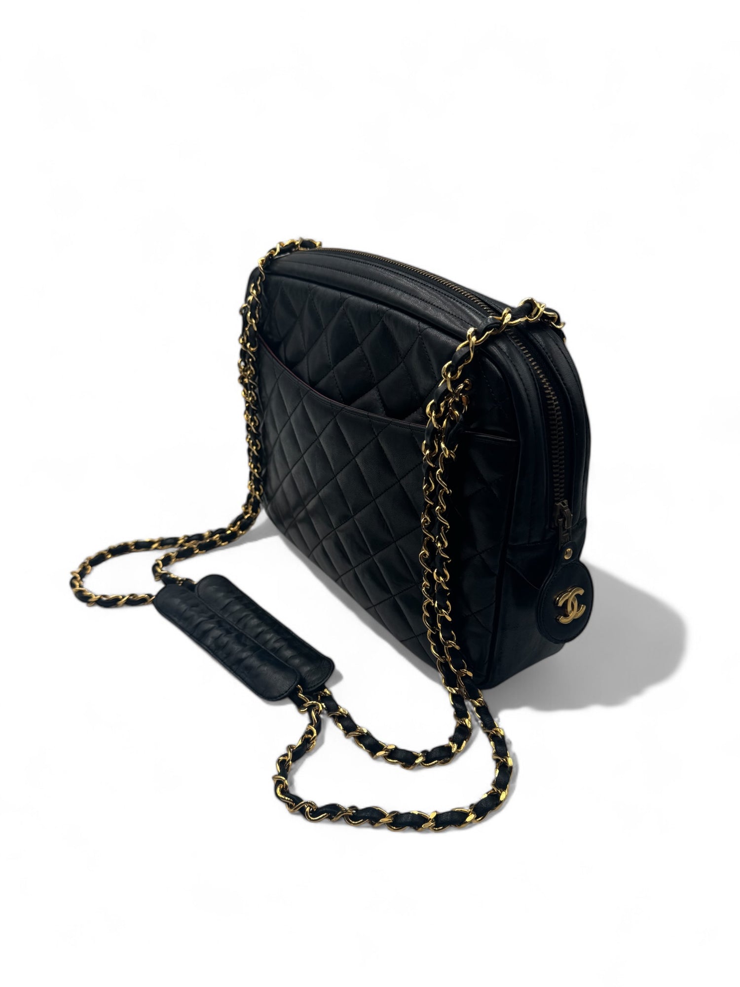 Chanel - Sac caméra noir