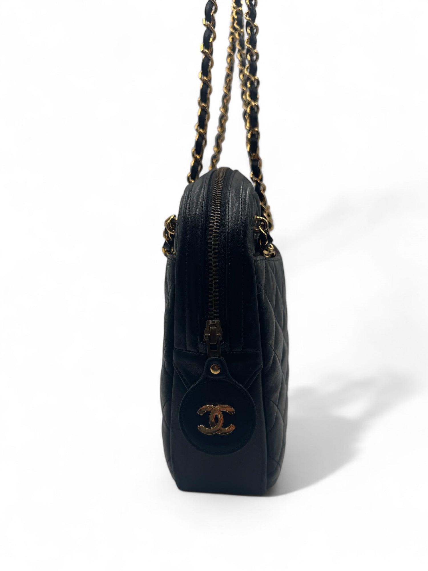 Chanel - Sac caméra noir