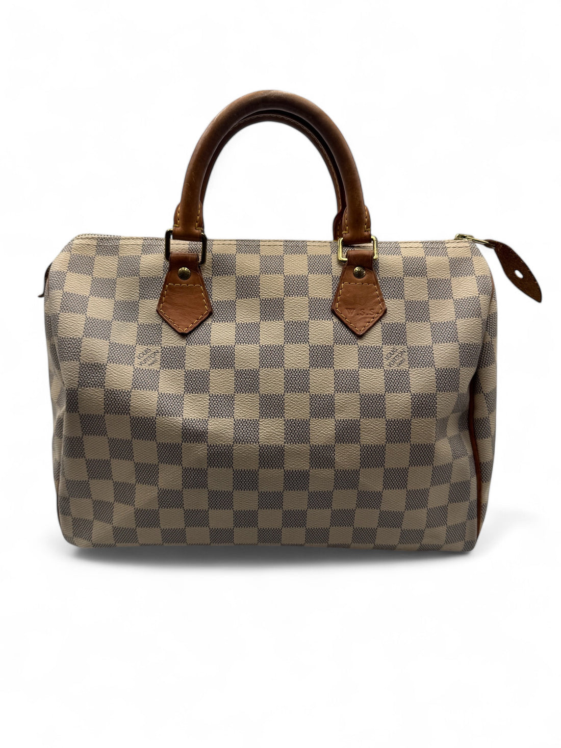 Louis Vuitton - Sac Speedy 30 Damier Blanc