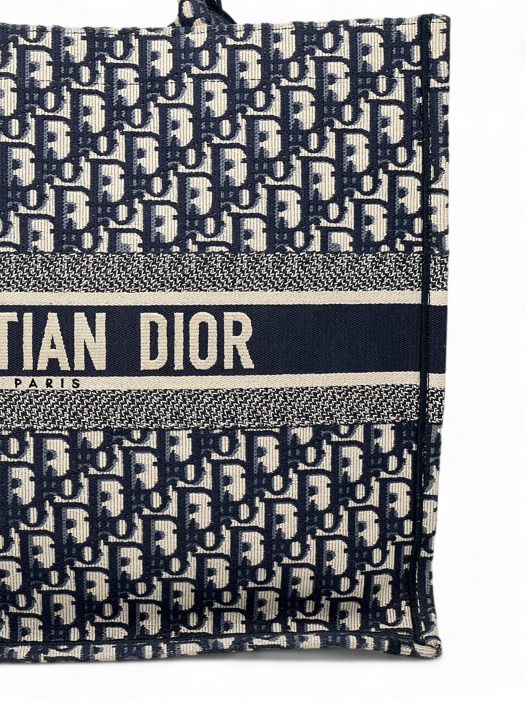 Dior - Cabas Book tote toile oblique