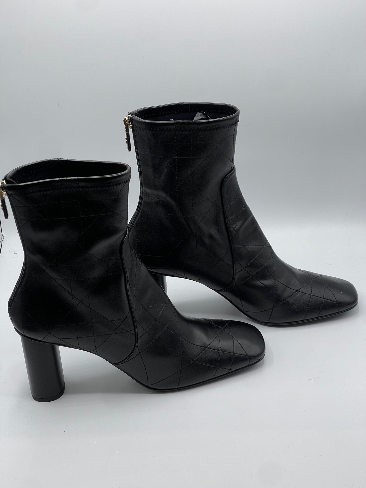 Dior - Bottines cuir cannage T41