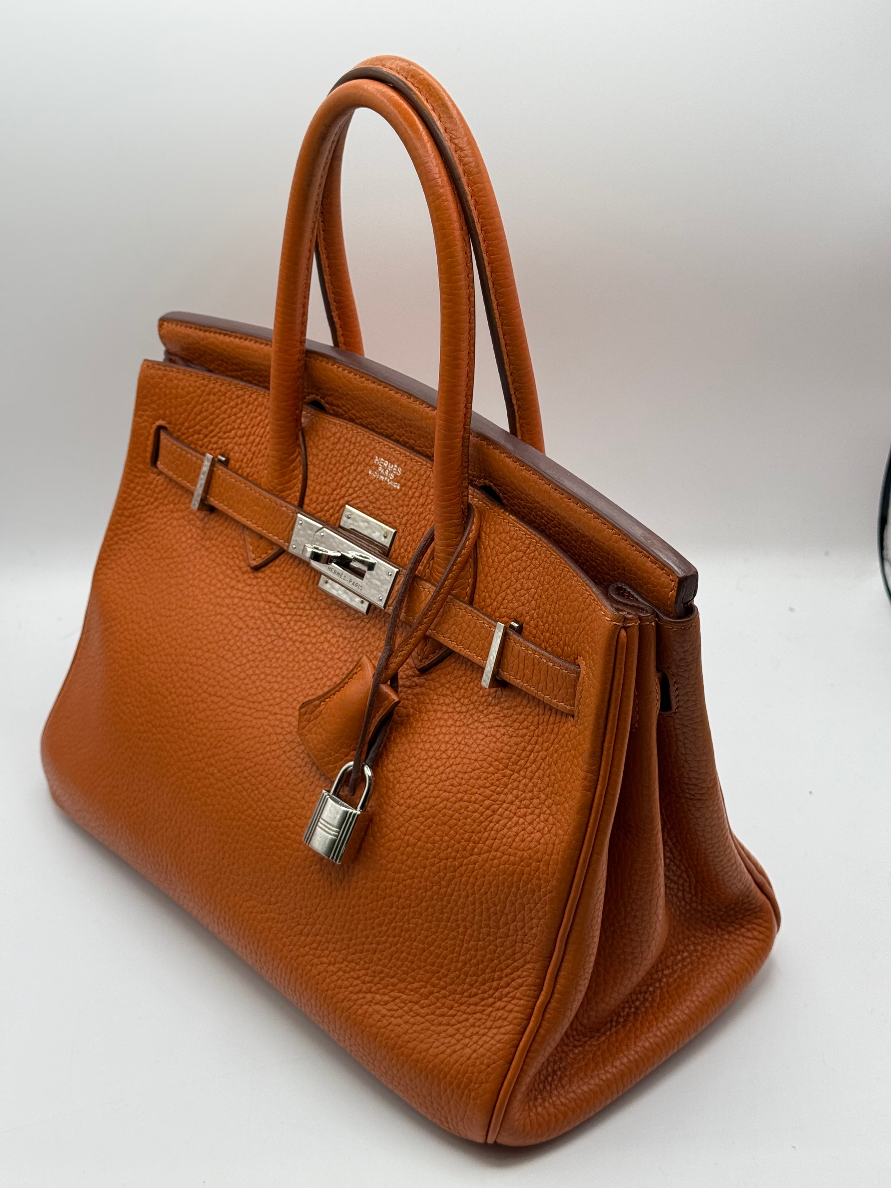 Hermès - Sac Birkin 30 orange