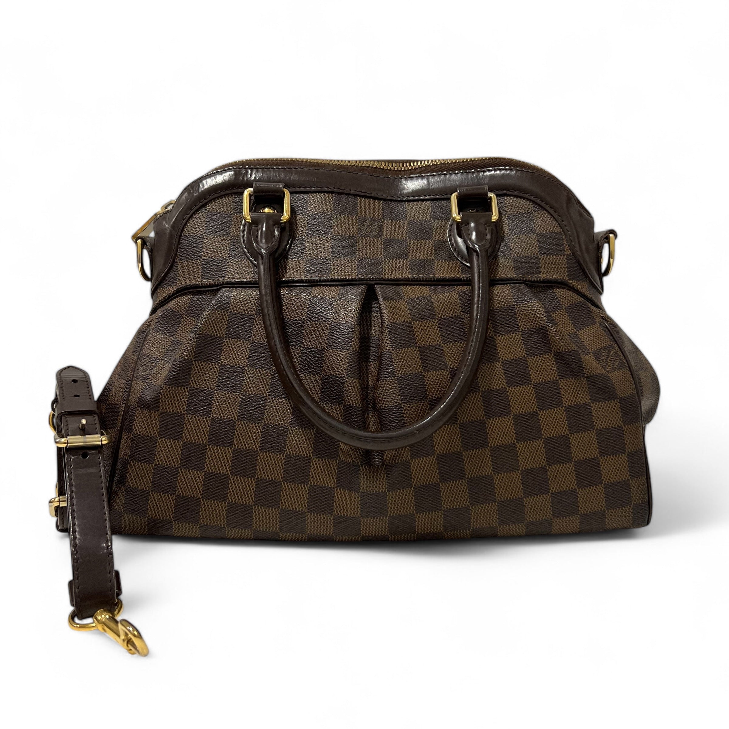 Louis Vuitton - Sac Trevi damier ébène