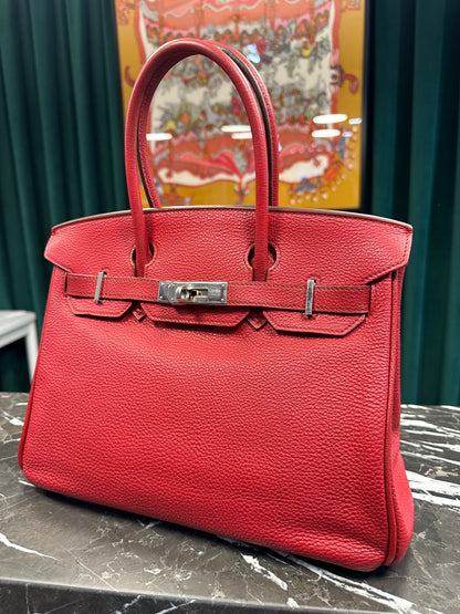 Hermès - Birkin 30 Krapprot