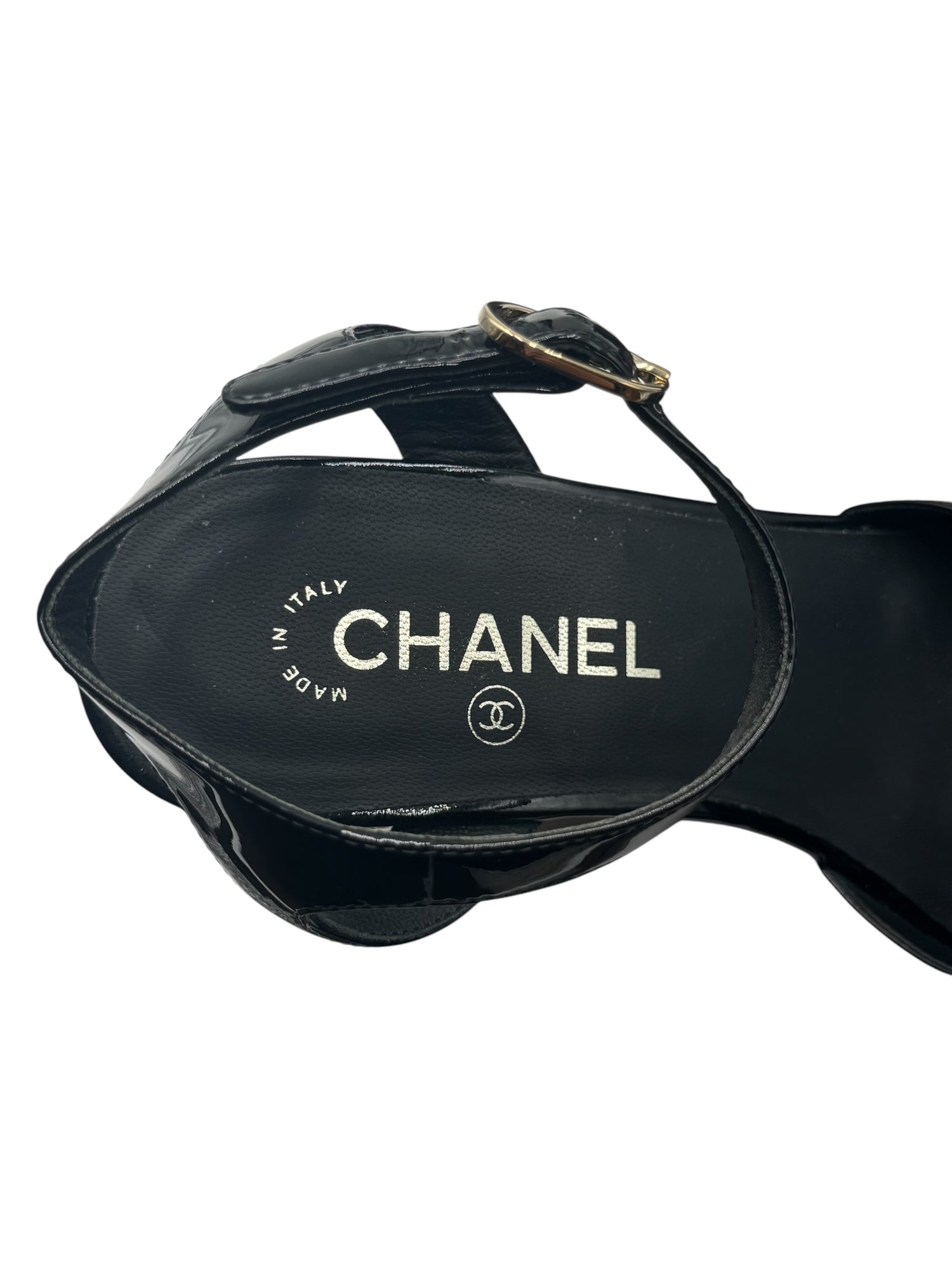 Chanel - Escarpin fleur T39