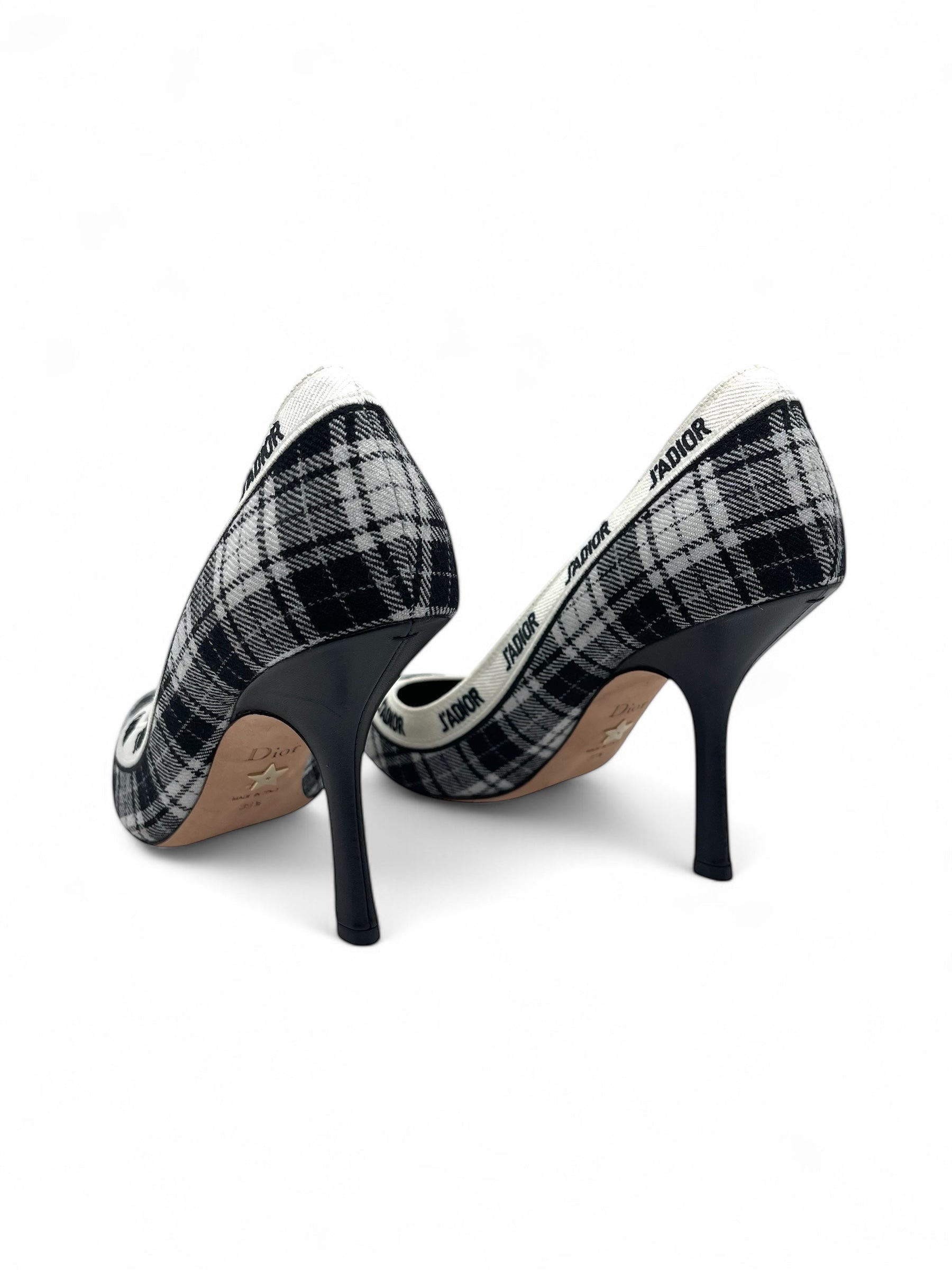 Dior - Escarpins J’adior Tartan T39,5