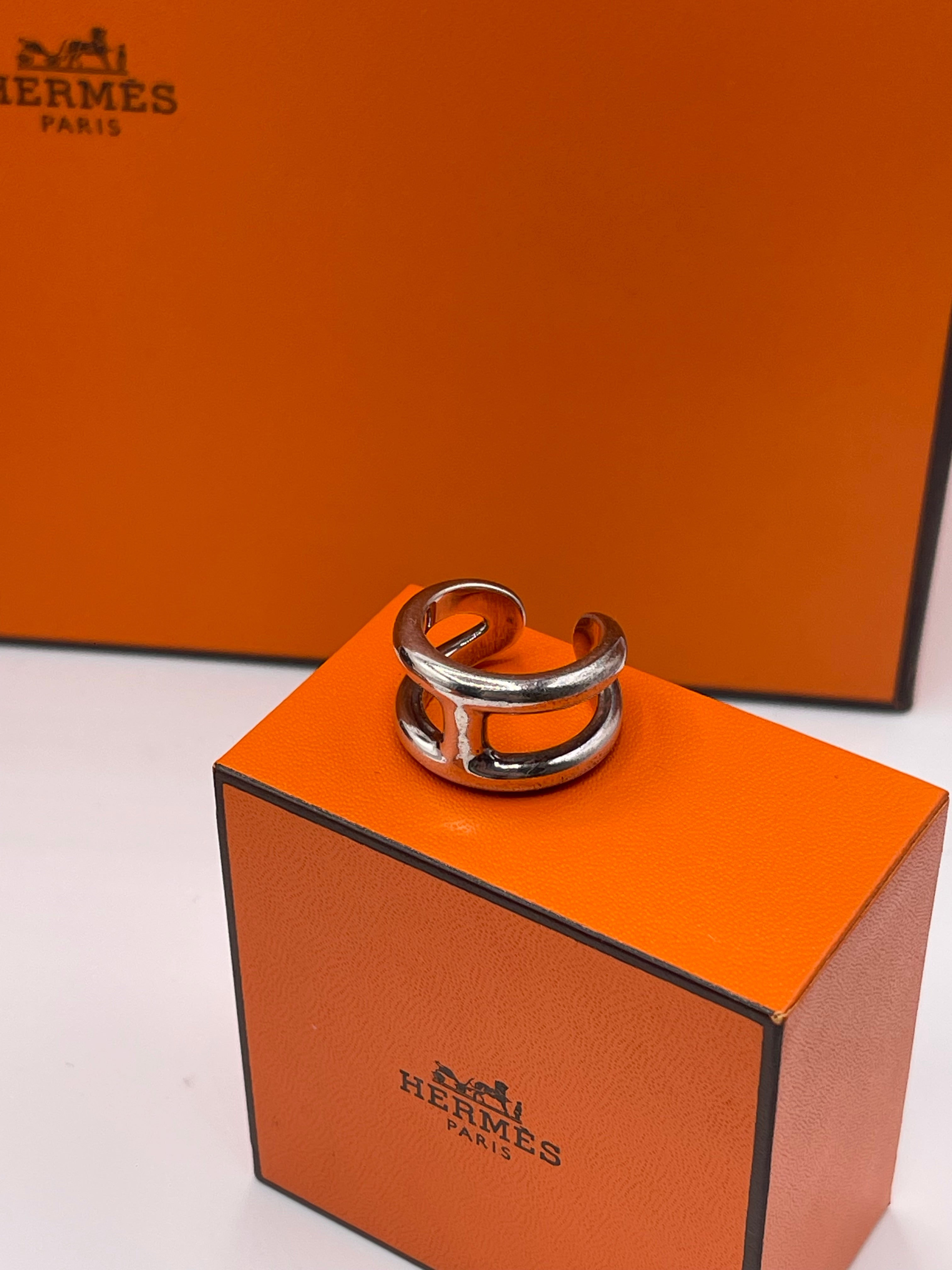 Hermès - Bague Osmose GM T56