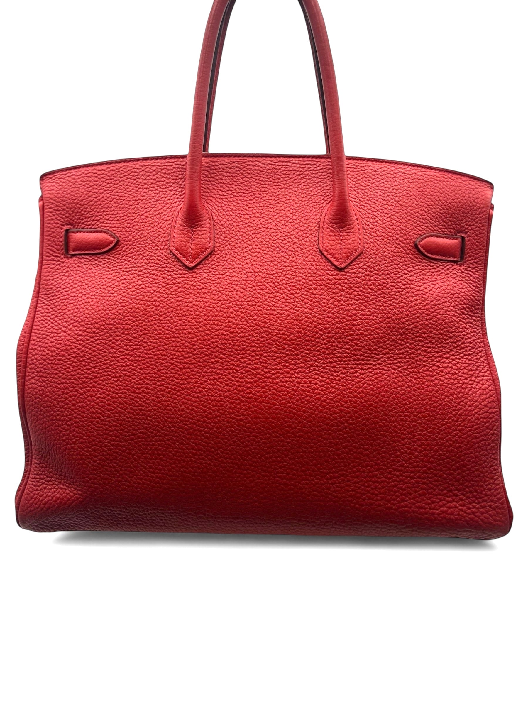 Hermès - Sac Birkin 35 Rouge de cœur