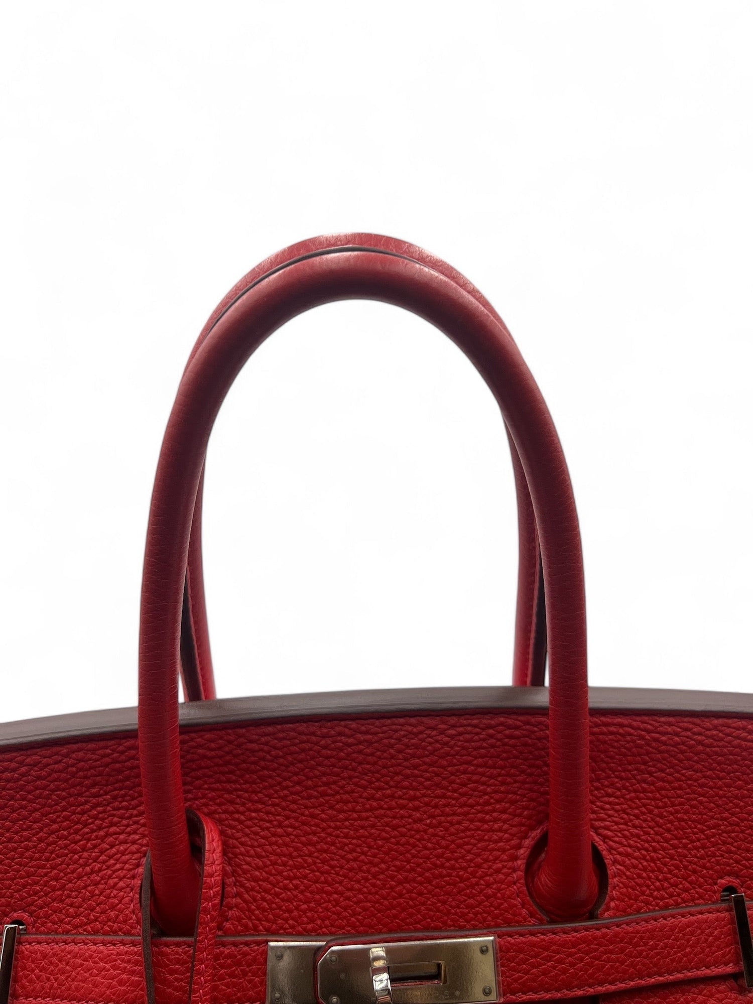 Hermès - Sac Birkin 35 Rouge de cœur