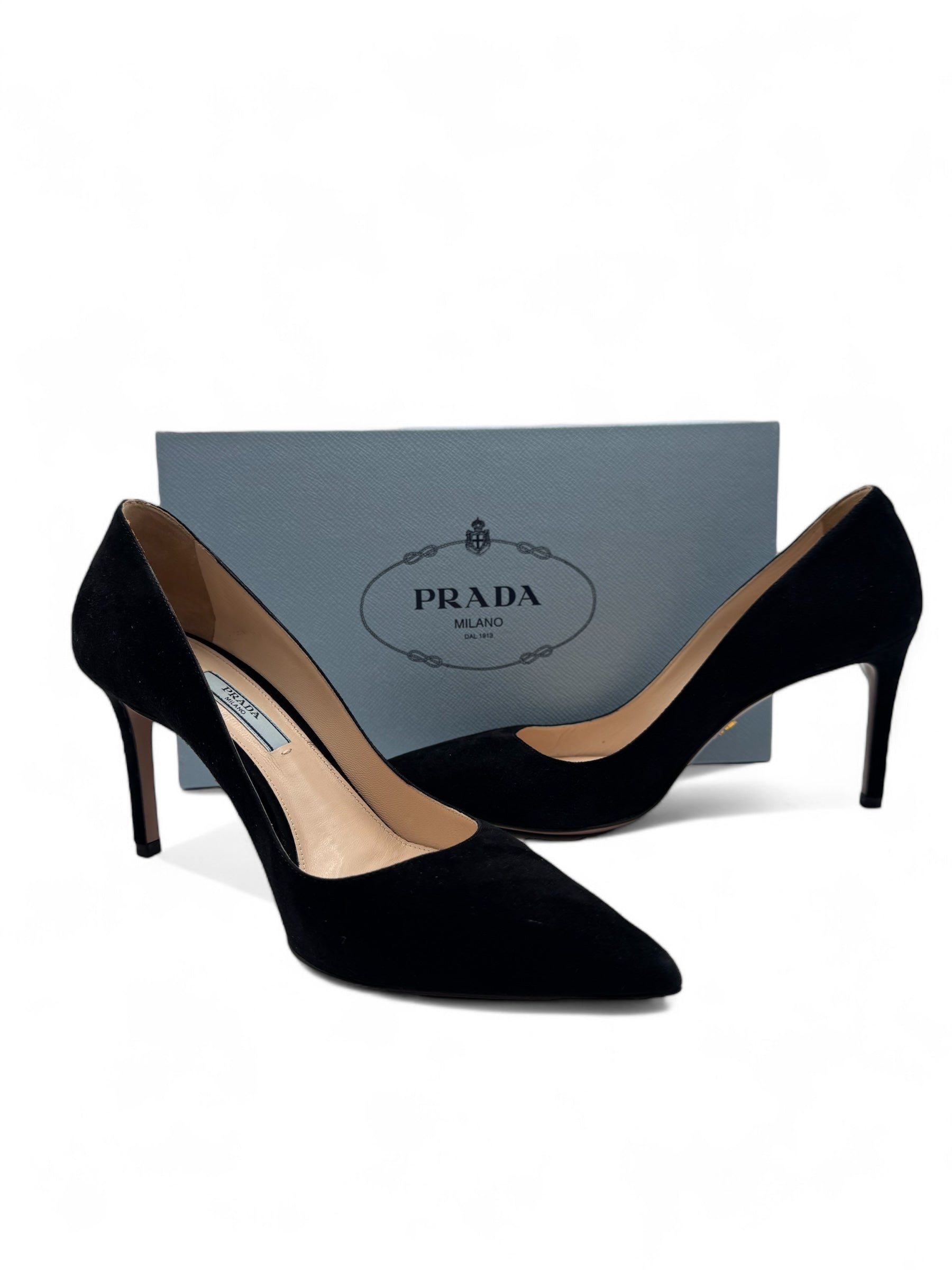 Prada -  Escarpin noir T38