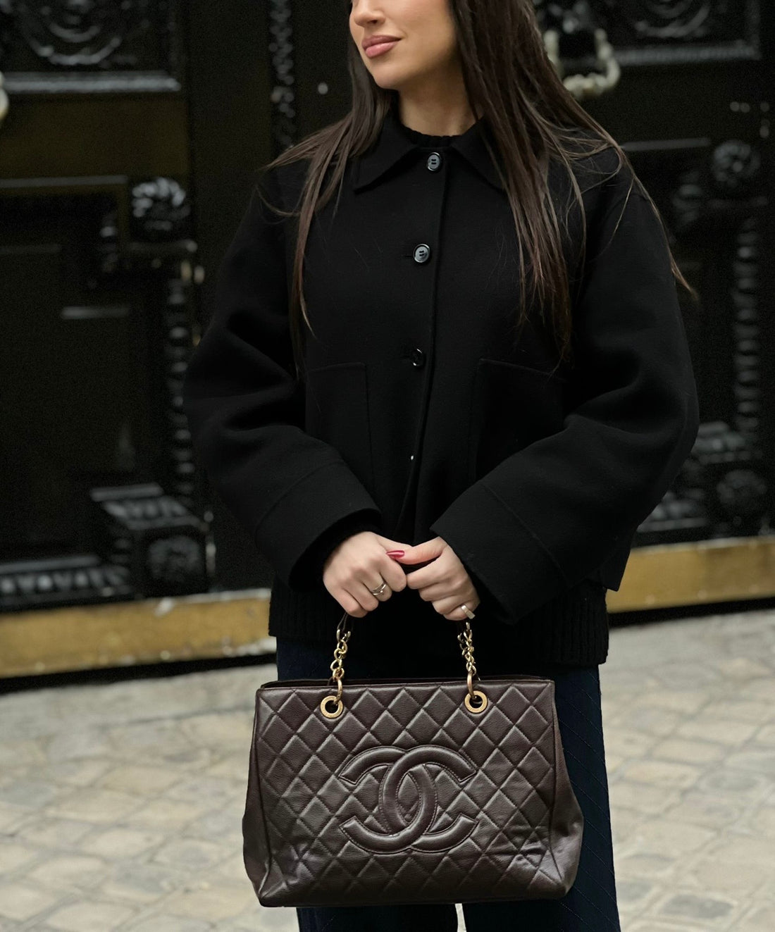 Chanel - Sac Shopping GST vintage