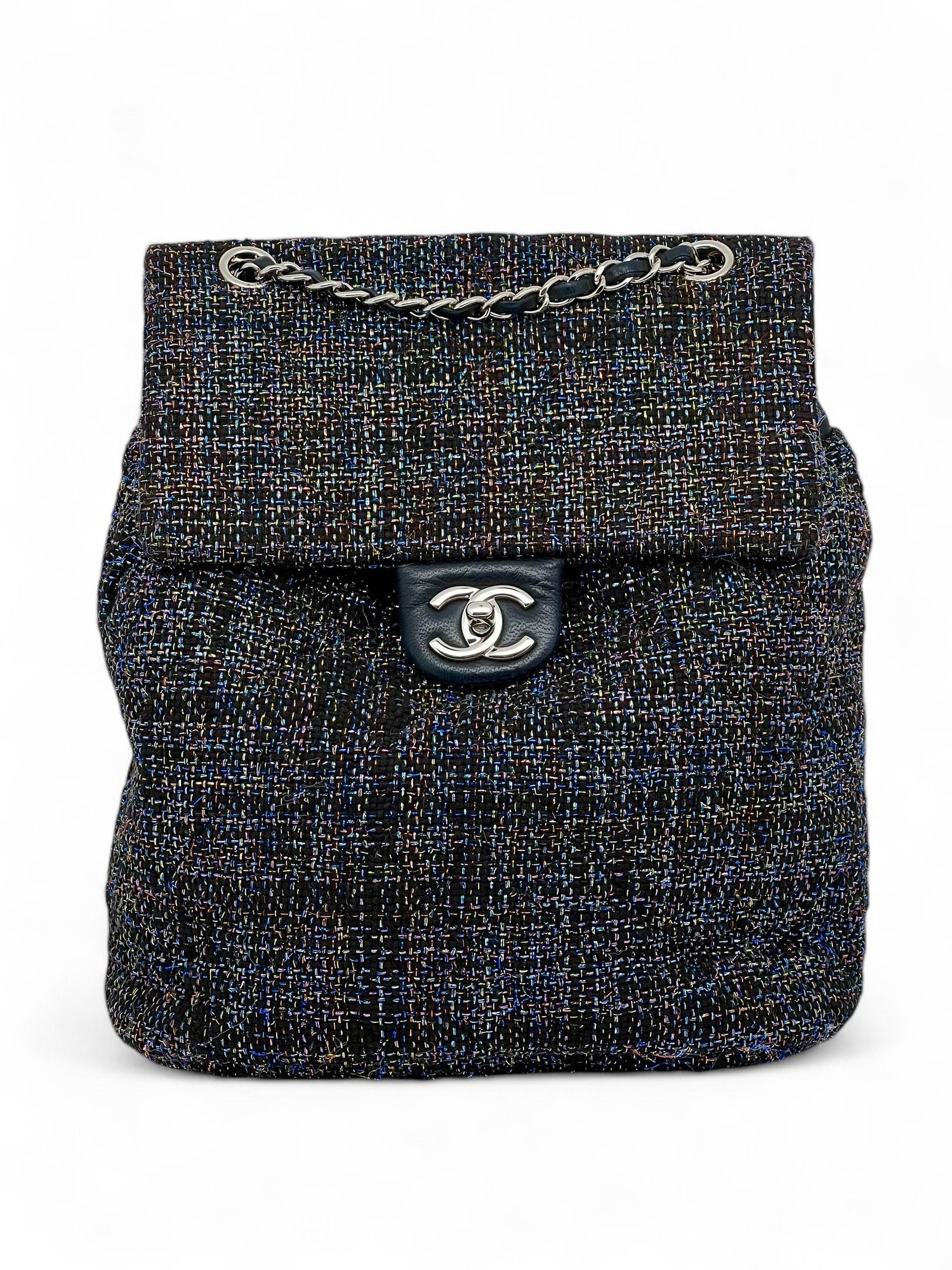 Chanel - Sac à dos tweed