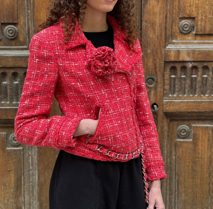 Chanel - Veste en tweed T34