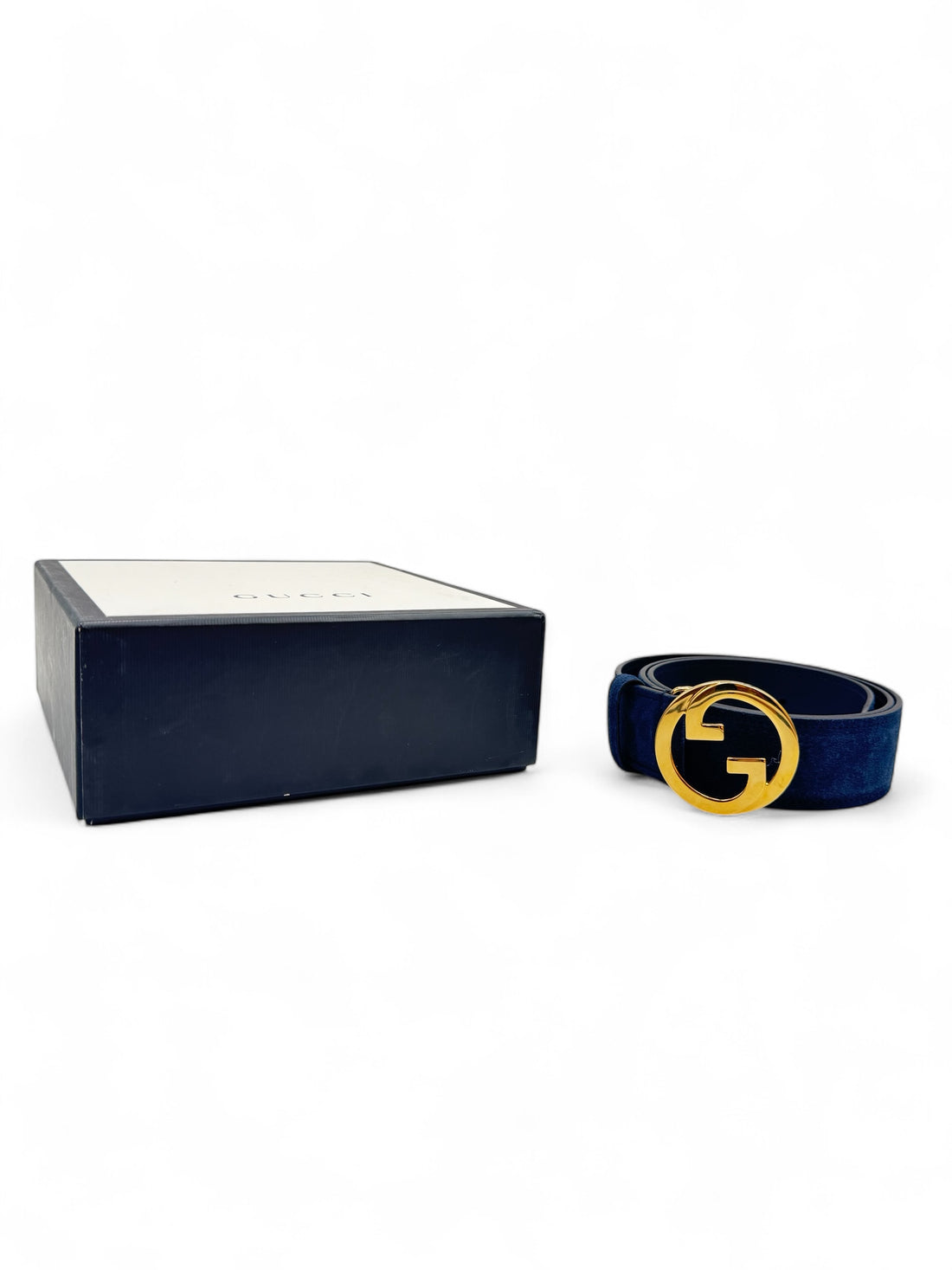 Gucci - Ceinture Gucci Blondie marine