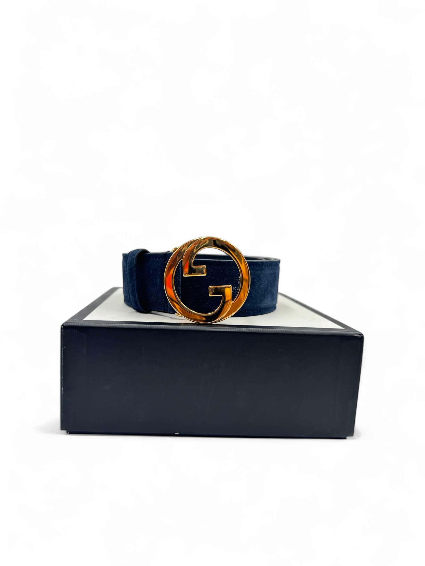 Gucci - Ceinture Gucci Blondie marine