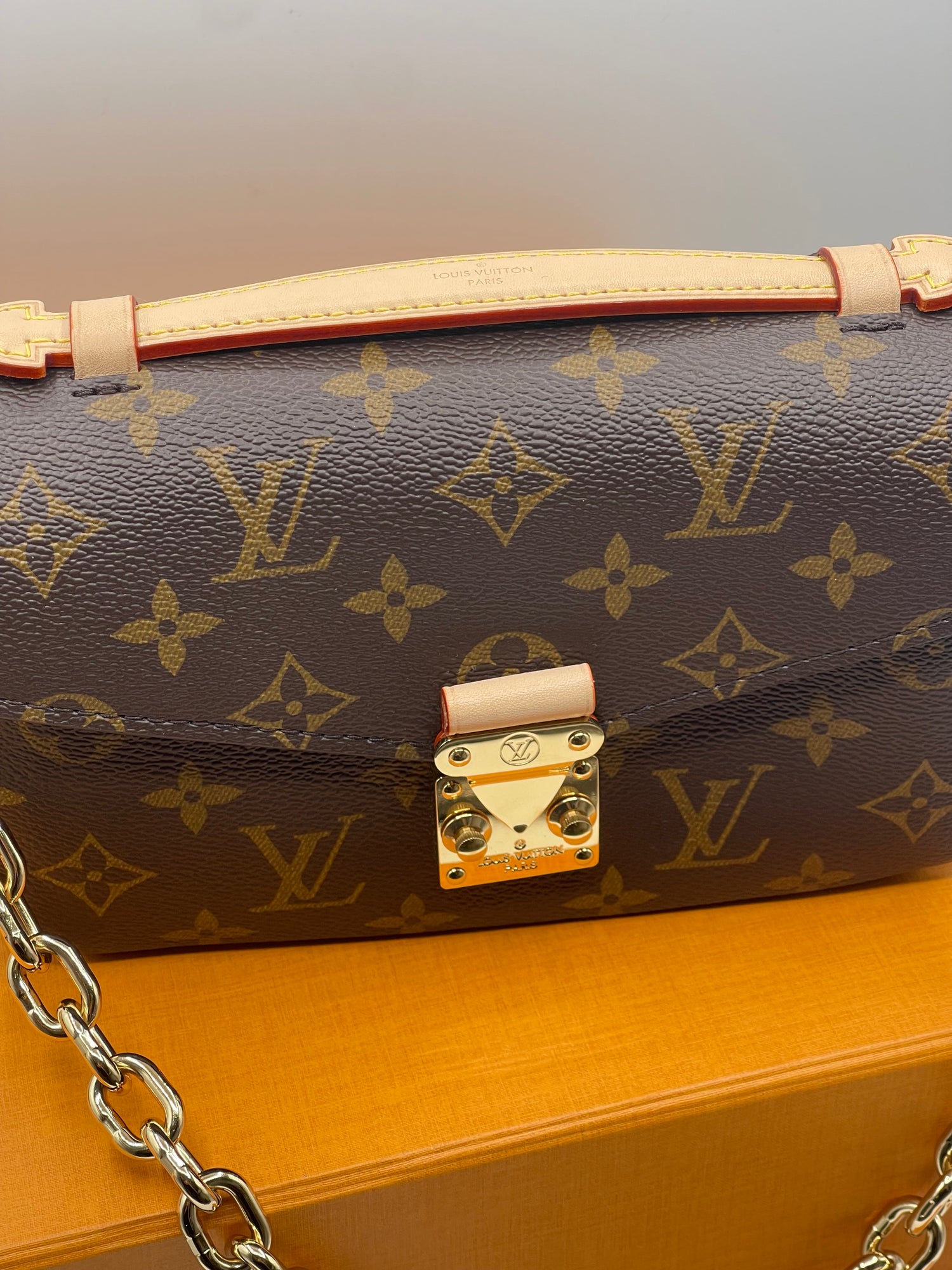 Louis Vuitton - Sac Pochette Métis East West monogramme