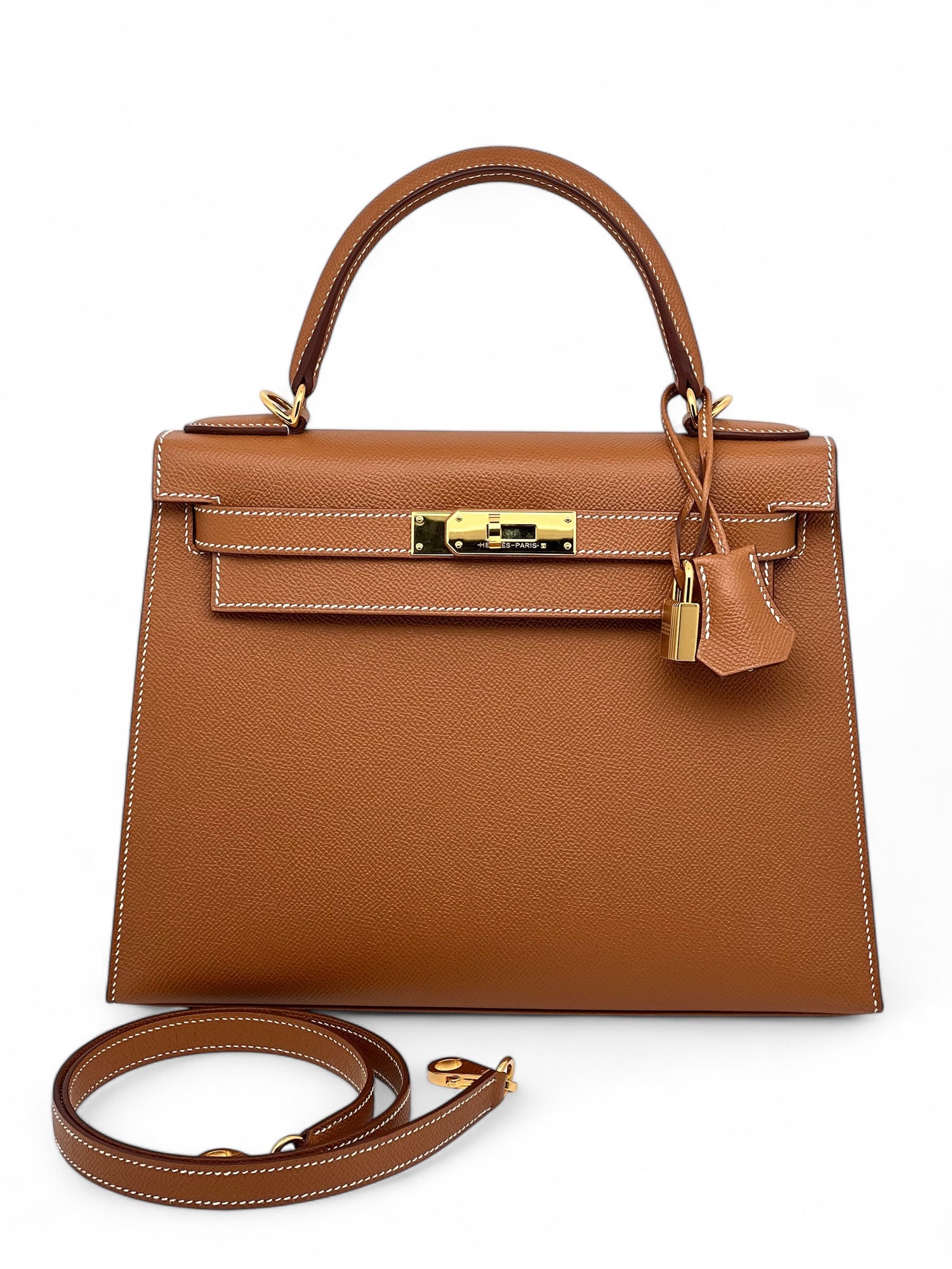 Hermès - Kelly 28 Gold Epsom