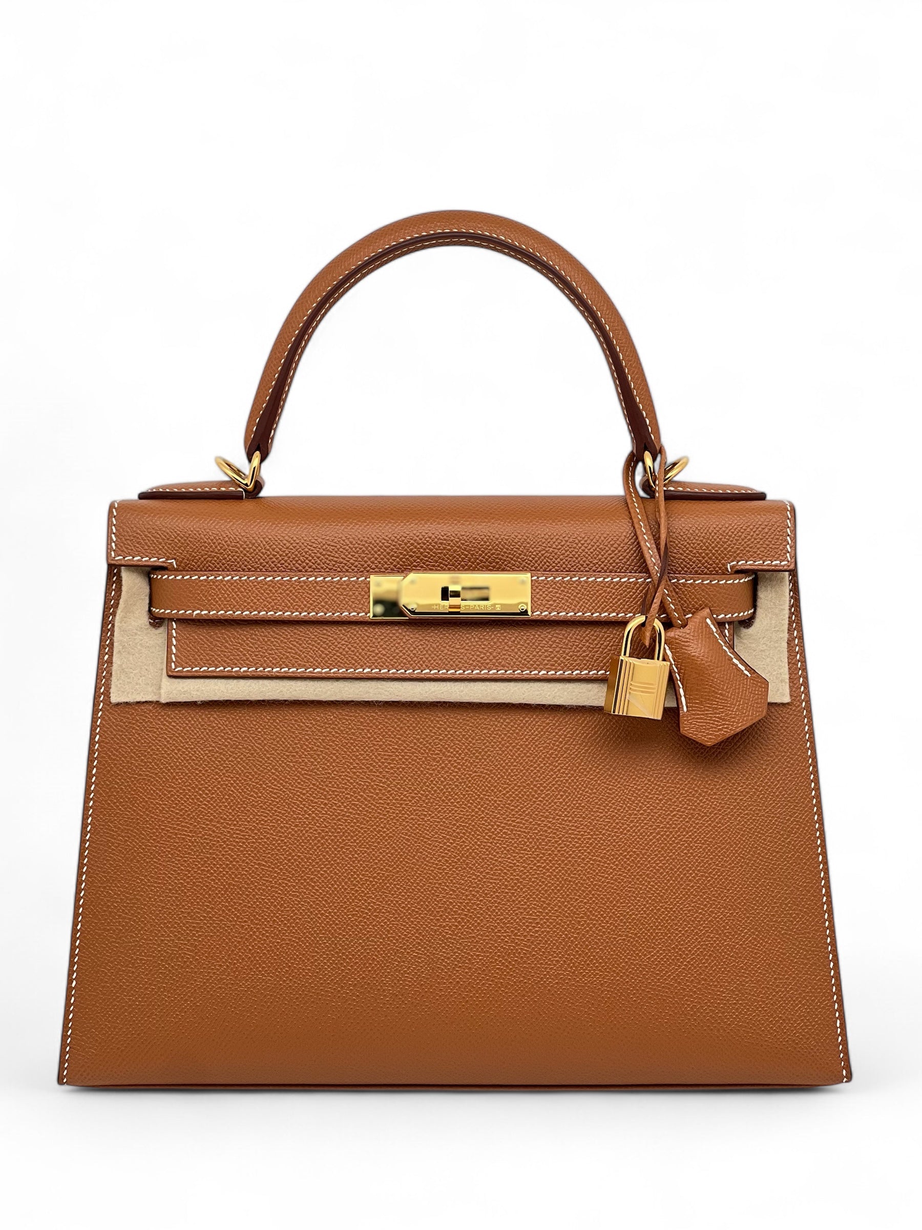 Hermès - Kelly 28 Gold Epsom