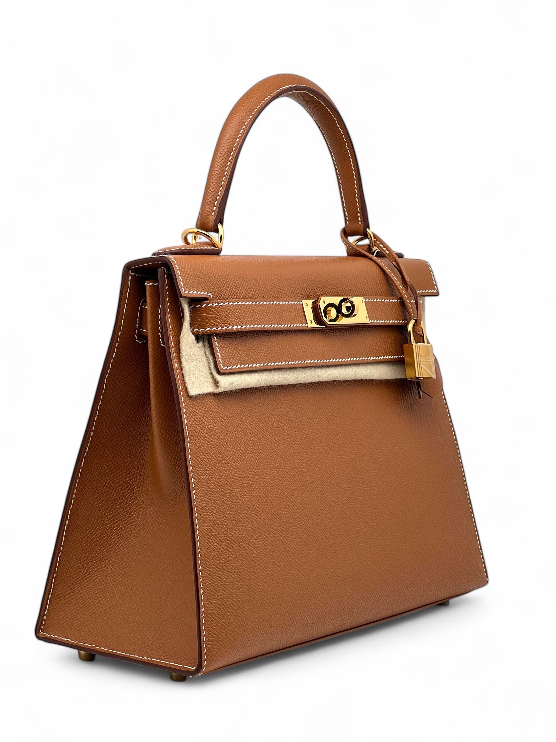 Hermès - Kelly 28 Gold Epsom