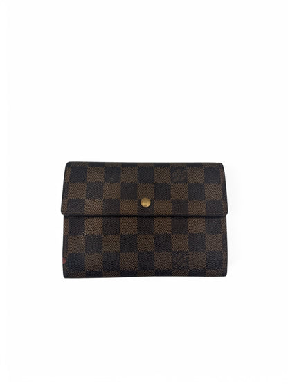 Louis Vuitton - Portefeuille damier marron