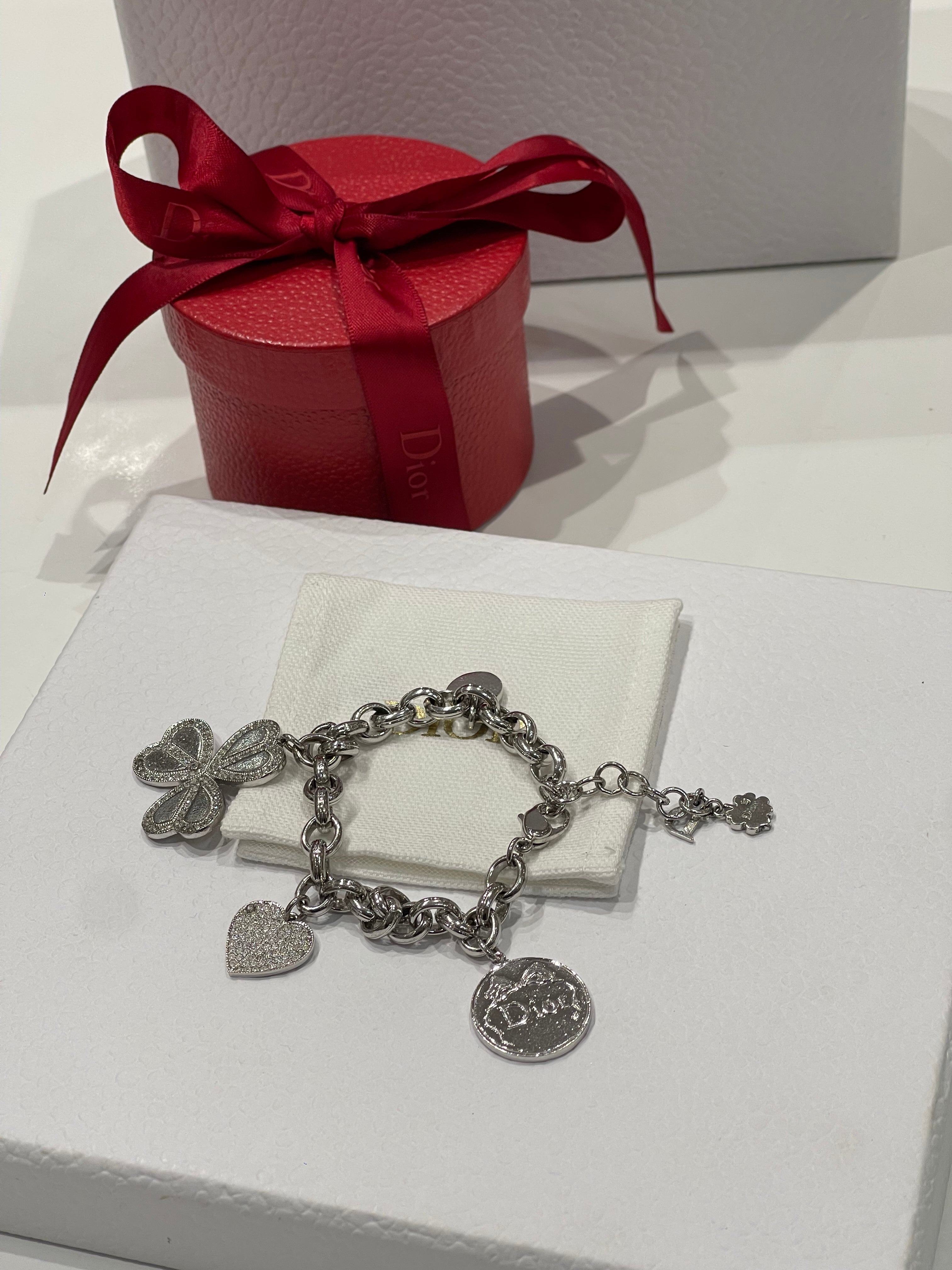 Christian dior deals charm bracelet