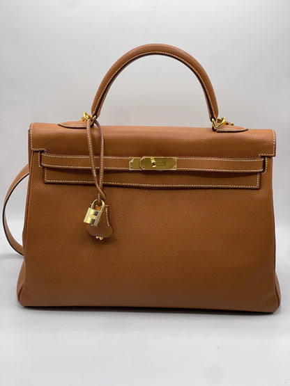 Hermès - Sac Kelly 35 Gold