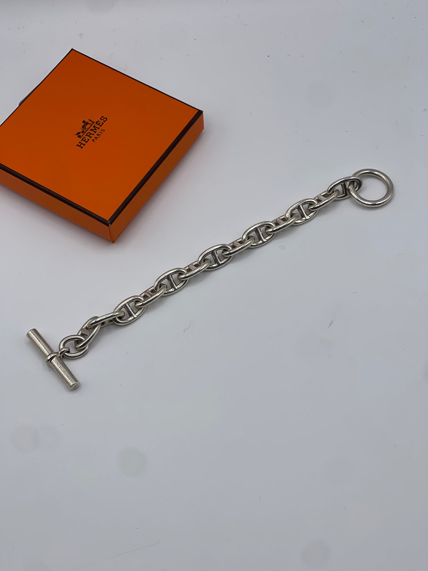 Hermès - Bracelet, chaîne d’ancre grand modèle