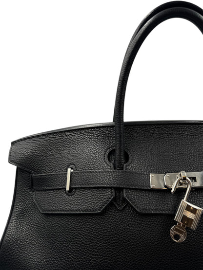 Hermès - Sac Birkin 40 Noir