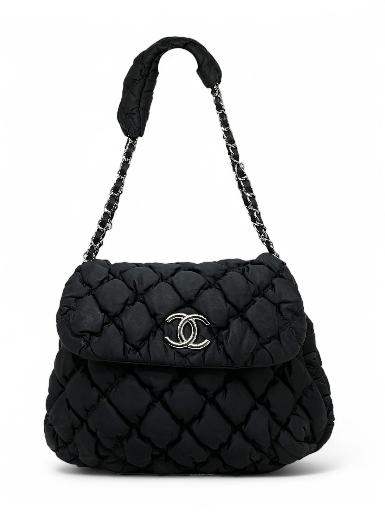 Chanel - Sac à Rabat simple matelassé à bulles