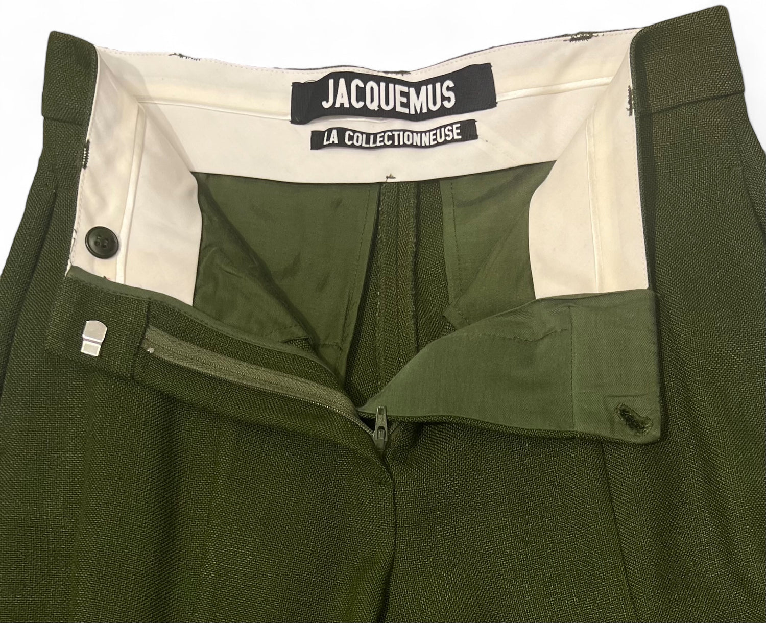 Jacquemus - Pantalon vert