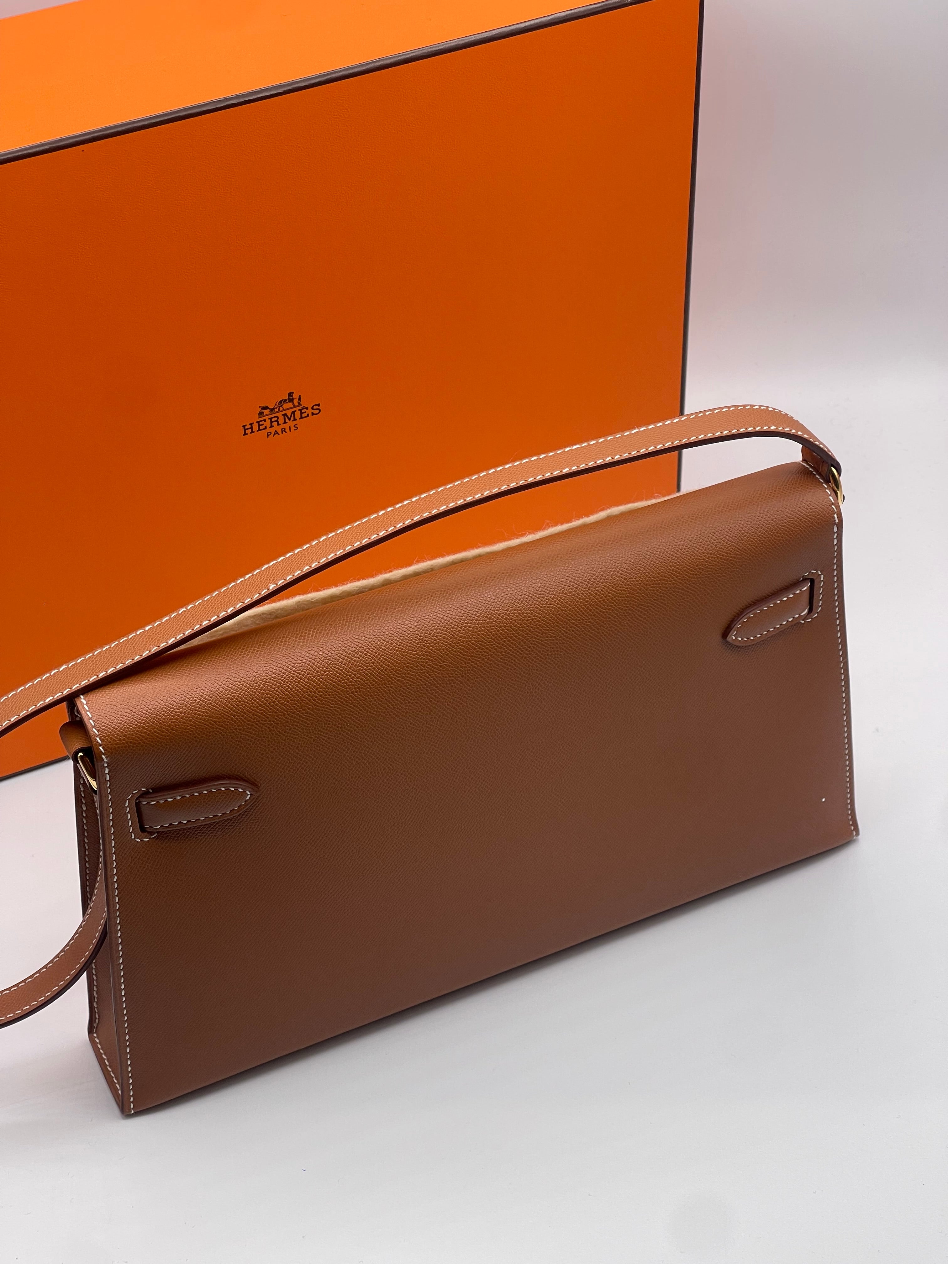 Hermès - sac Kelly Elan veau madame