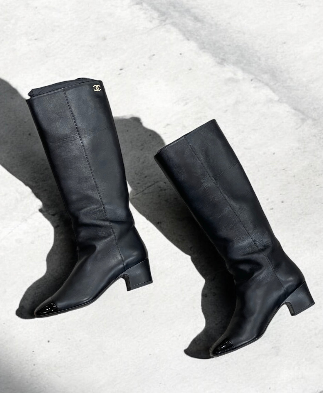 Chanel - Bottes noires T37