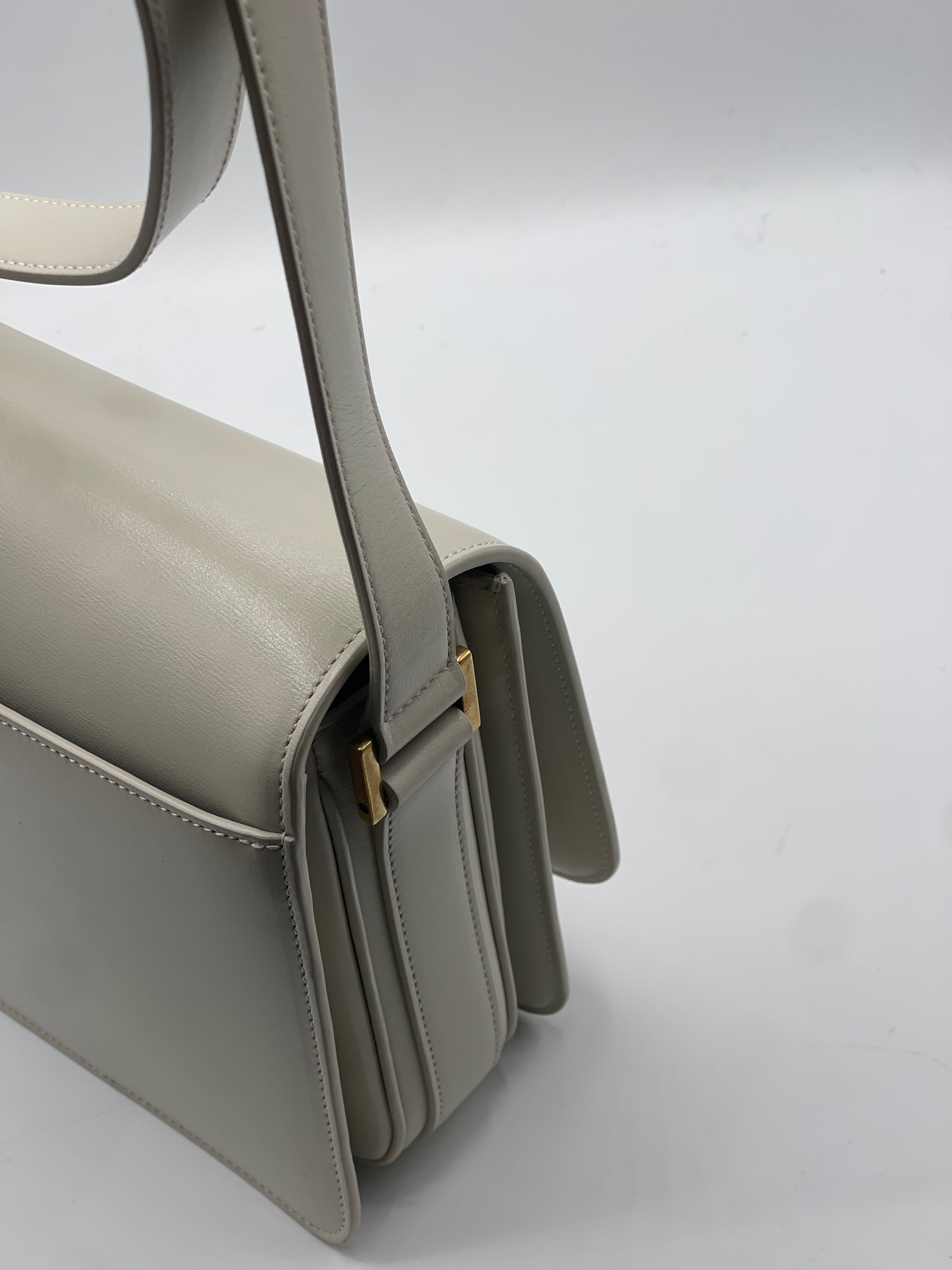 Saint Laurent - Sac le 61 blanc vintage