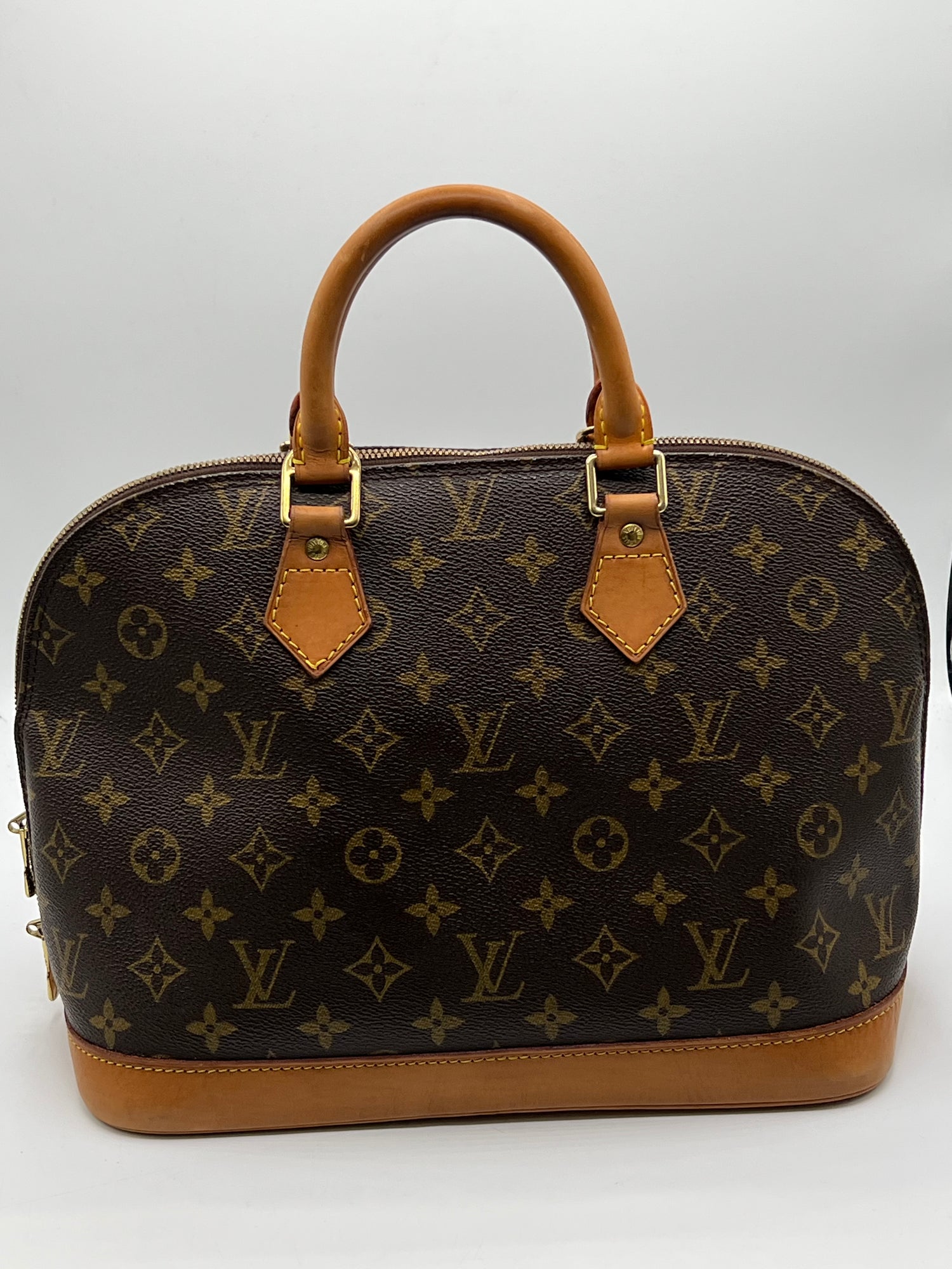 Louis Vuitton - sac Alma toile monogramme