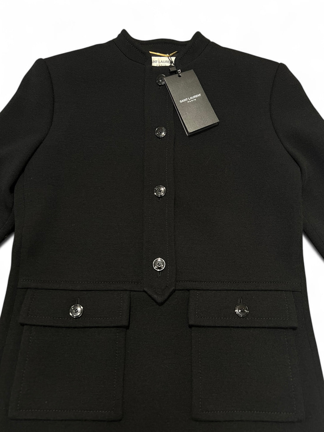 Saint Laurent Tunikajacke Schwarz 34