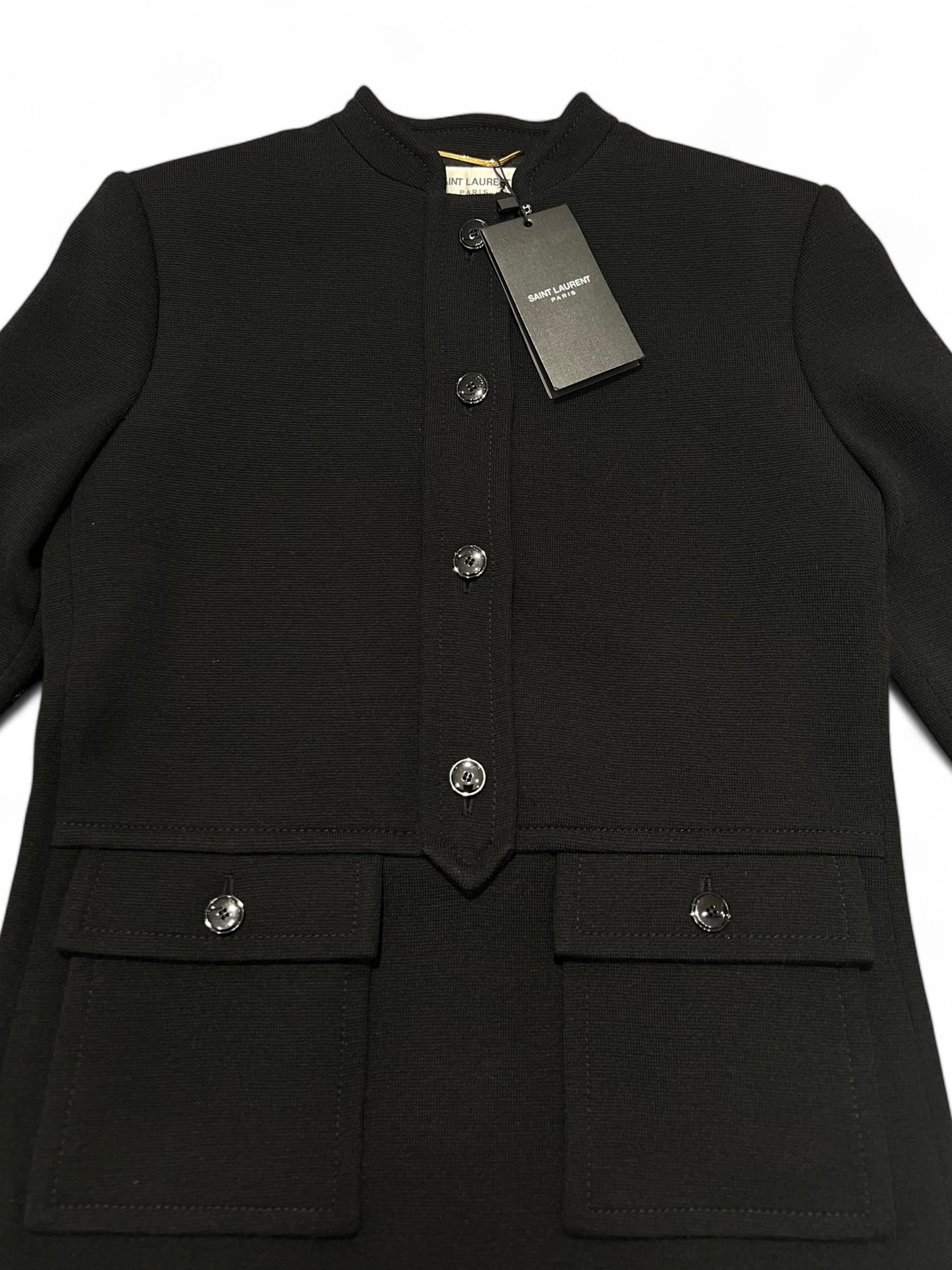 Saint Laurent - Veste tunique Noir 34