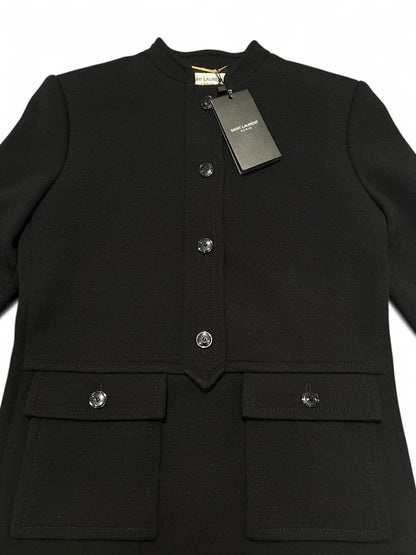 Saint Laurent - Veste tunique Noir 34